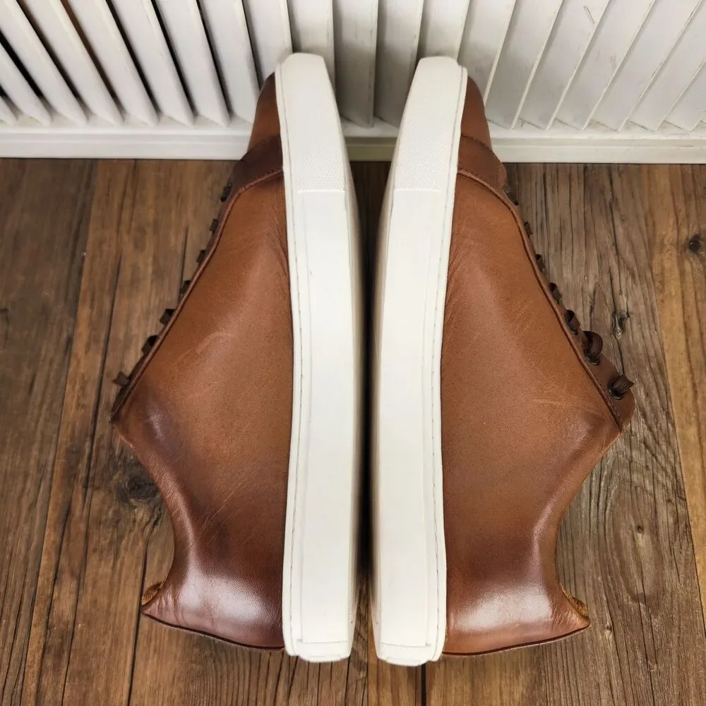 Thursday Boot Company Premier Low Top Sneakers Mens 11 Wide Brown Leather Shoes